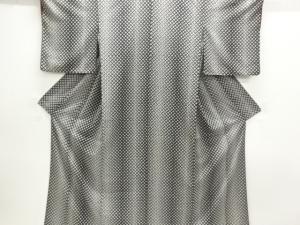 花模様小紋着物